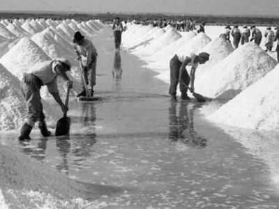 antica lavorazione del sale